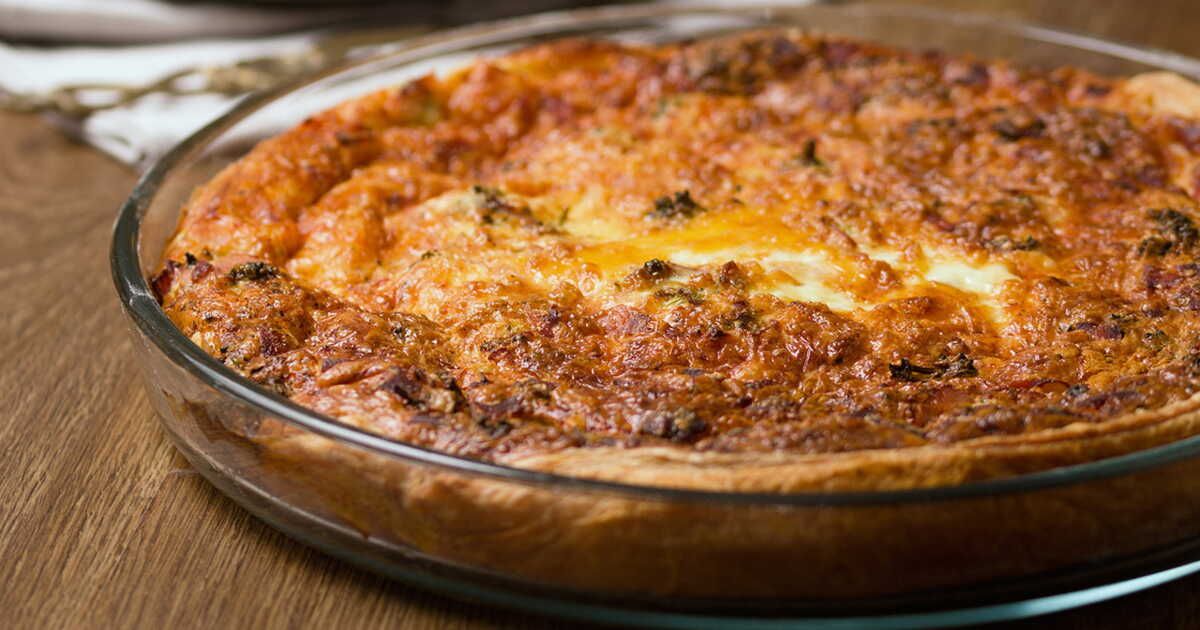 Découvrez la quiche lorraine sans pâte : une recette légère et savoureuse