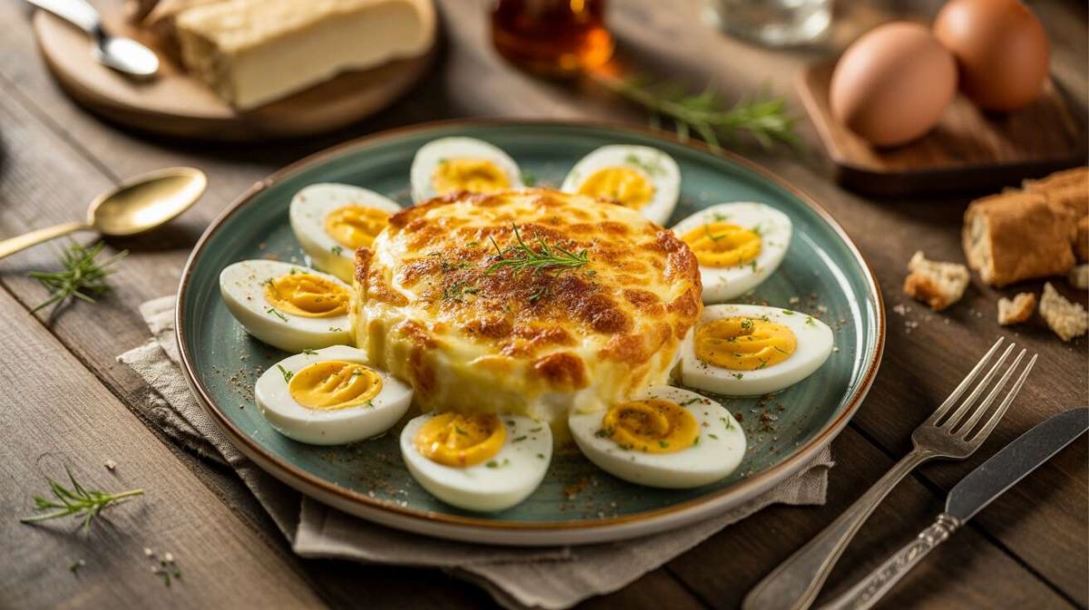 succombez au gratin d'œufs durs : un dîner rapide et économique