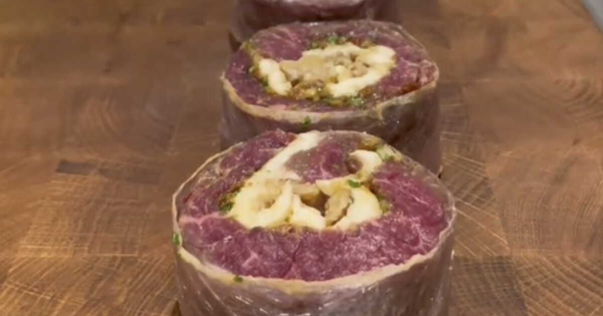 Une recette innovante : la bavette roulée à l'italienne