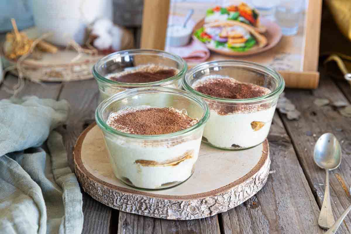 découverte d'une mousse au fromage blanc façon tiramisu légère et gourmande