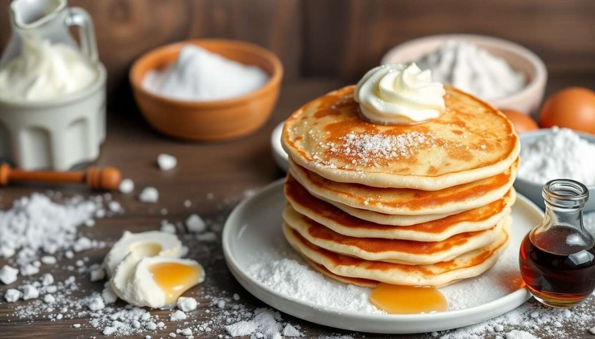 Pancakes irrésistibles pour un petit déjeuner des champions