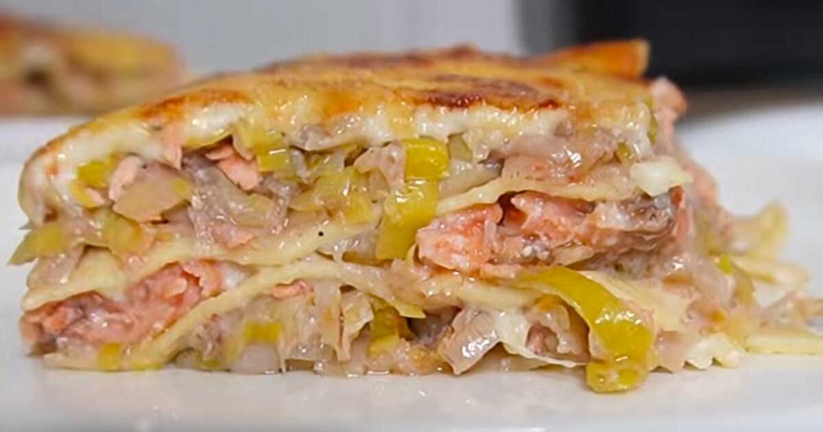 Lasagnes au saumon et poireaux : un plat réconfortant pour les jours froids