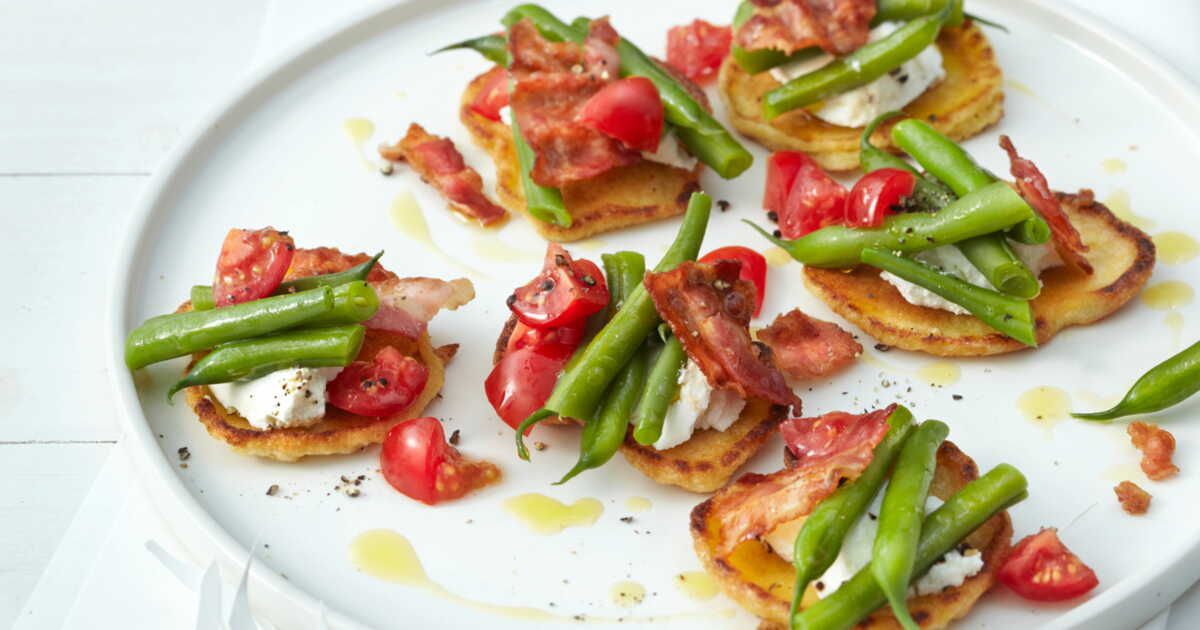 Des soccas originales : l'alliance parfaite haricots verts et bacon