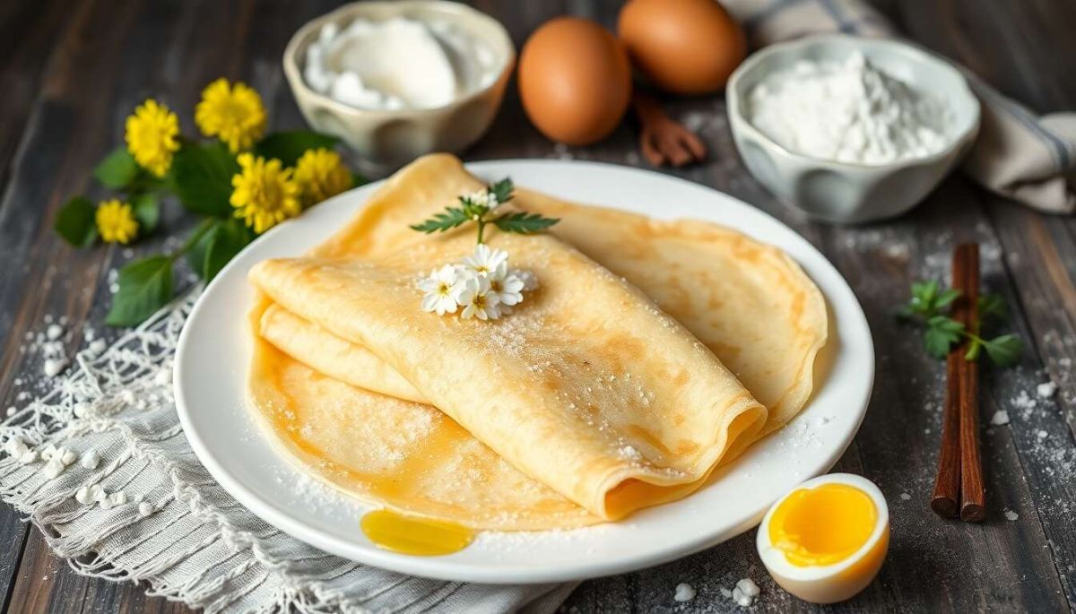 Légères et délicieuses : les crêpes à la maïzena sans farine