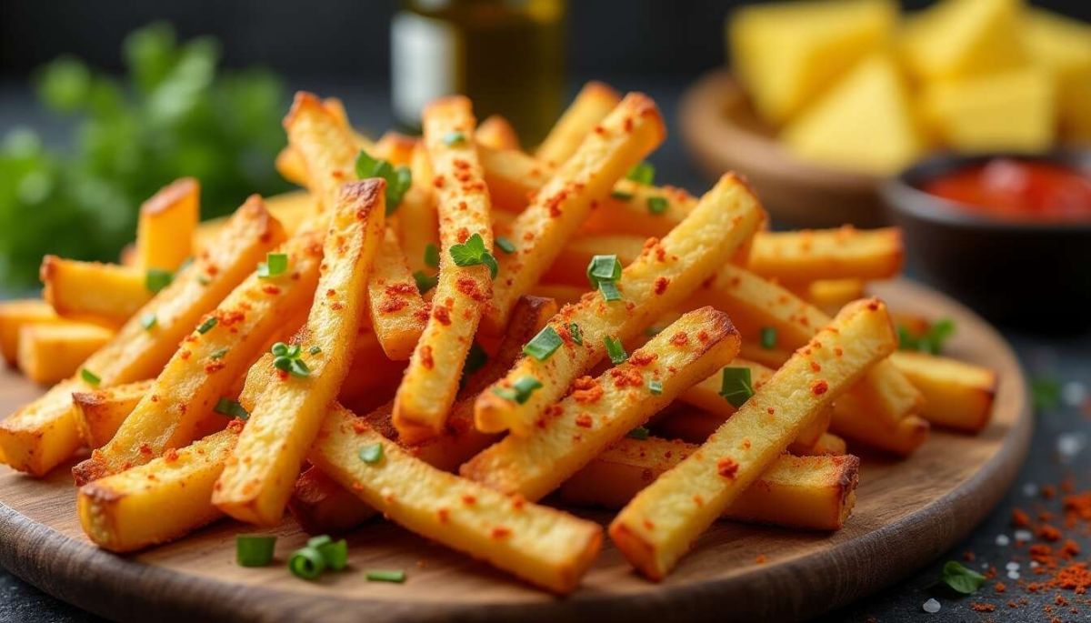 Préparez des frites maison croustillantes à l'airfryer en un rien de temps
