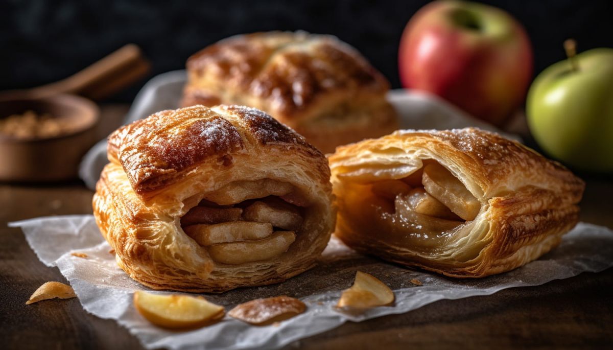 Découvrez la recette délicieuse des chaussons de Noël aux pommes et poires de Cyril Lignac