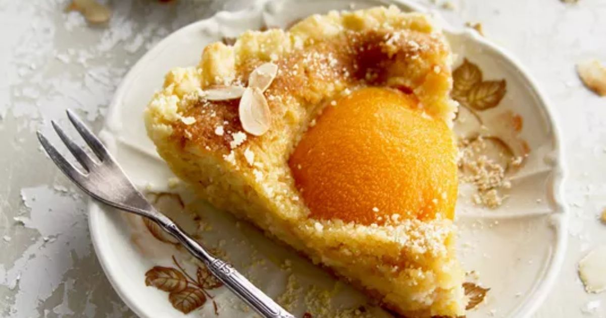 Un délice estival : tarte amandine aux pêches