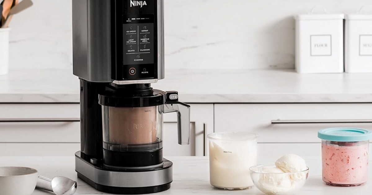 La machine à glaces Ninja en promotion : régalez-vous toute l'année