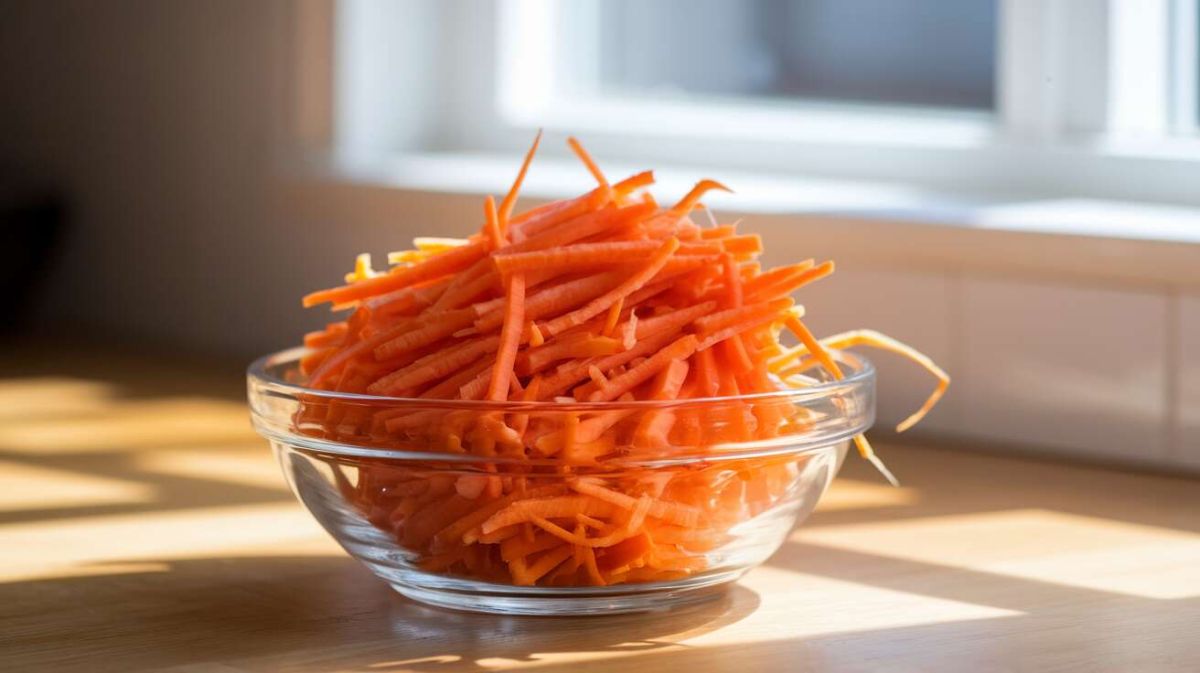 L'astuce infaillible pour des carottes râpées croquantes et savoureuses